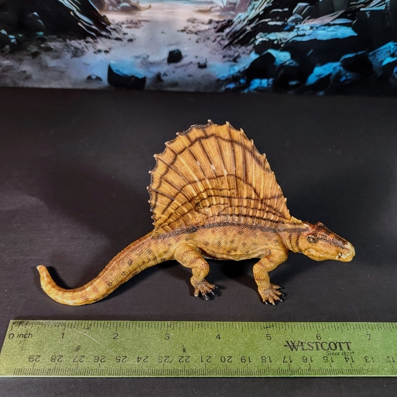 2013 - Papo • Dimetrodon • This Extremely common Permian Animal - Picture 7 of 8